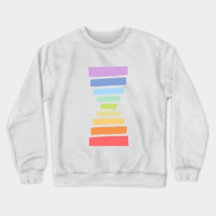 Hourglass Color Spectrum Crewneck Sweatshirt